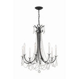Karrington Chandelier 26" Matte Black