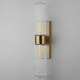 Kasbah Wall Sconce Satin Brass By Maxim Lighting - Side View