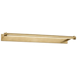 Katan Picture Light 30 Inch Hand Rubbed Antique Brass By Visual Comfort Modern