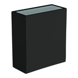 Katrine Ceramic Wall Light by Geo Contemporary - Black ceramic
