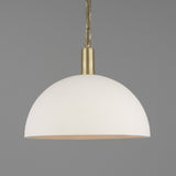 Kauri Dome - Satin Brass