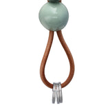 Kay Bojesen Bird Keychain - Silver/Green view 2