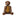 Kay Bojesen Liliput Bear, Oak/Maple - Dark Brown