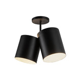 Keiko Ceiling Light Black By Kuzco