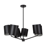 Keiko Chandelier Black By Kuzco