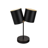 Keiko Table Lamp With Light Black By Kuzco