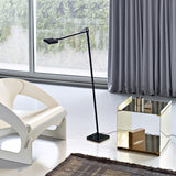 Kelvin LED Floor Lamp Black By Flos - Lifestyle View