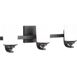 Kemal Vanity Light — 24 Inch, Midnight Black