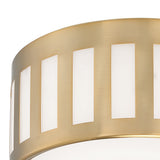 Kendal Flush Mount 14" Vibrant Gold