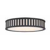 Kendal Flush Mount 22.5" Black Forged