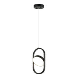 Kennedy Pendant 7 Inch Black