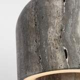 Kennett Small Table Lamp Dark Travertine By Visual Comfort Modern Detailed View