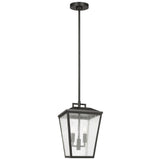 Kennewick Outdoor Lantern Antique Bronze By Visual Comfort Studio - Side View