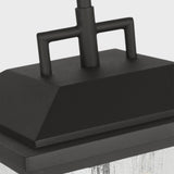 Kennewick Outdoor Lantern Textured Black By Visual Comfort Studio - Detailed View1