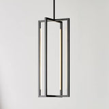 Kenway Pendant Medium Nightshade Black By Visual Comfort Lifestyle View 2