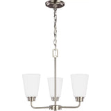 Kerrville Chandelier — 17.88 Inch, Brushed Nickel