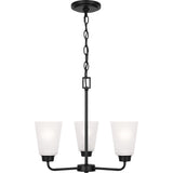 Kerrville Chandelier — 17.88 Inch, Midnight Black