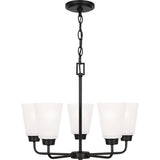 Kerrville Chandelier — 20.38 Inch, Midnight Black