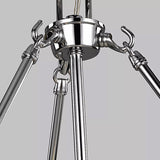 Kerrville Three Light Pendant Chrome By Generation Lighting - Detailed View1
