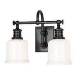 Keswick Bath and Vanity Light - 2-Light - Old Bronze by Hudson Valley