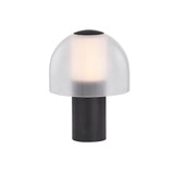 Kettletown Rechargeable Table Lamp - Soft Black by Hudson Valley