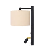 Khumo Wall Light - Matte Black