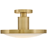 Kieran Semi Flush Mount Lacquered Brass On By Hinkley 1