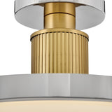 Kieran Semi Flush Mount Polished Nickel On By Hinkley Detailed View