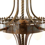Killarney Chandelier - Antique Brass