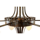 Killarney Chandelier - Antique Brass