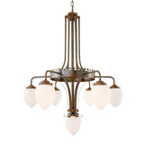 Killarney Chandelier - Antique Brass