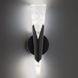 Kilt Wall Sconce Black By Modern Forms