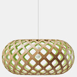 Kina Pendant Light Bamboo Lime 24 Inch By David Tribrige