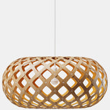 Kina Pendant Light Bamboo Orange 55 Inch By David Tribrige
