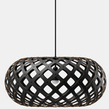 Kina Pendant Light Black 2 Sides 17 Inch By David Tribrige