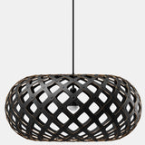 Kina Pendant Light Black 2 Sides 39 Inch By David Tribrige
