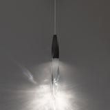 Kindjal Mini Pendant Small Black By Schonbek Beyond - Lifestyle View