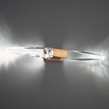 Kindjal Vanity Light Medium Aged Brass By Schonbek Beyond