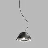 Kira Pendant Light By Vistosi, Finish: Matt Black, , | Casa Di Luce Lighting