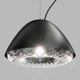Kira Pendant Light By Vistosi, Finish: Matt Black, , | Casa Di Luce Lighting