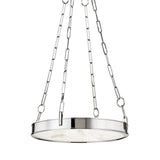 Kirby Chandelier - 20 Inch - Polished Nickel by Hudson Valley