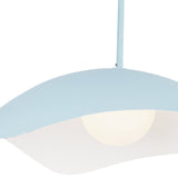 Kirby Pendant Light Cerulean By Kuzco - Detailed View