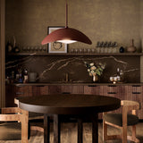 Kirby Pendant Light Peach By Kuzco - Lifestyle View