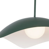 Kirby Pendant Light Pine Green By Kuzco - Detailed View
