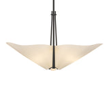 Kirigami Pendant 3 Light in Black by Hubbardton Forge