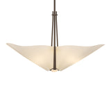 Kirigami Pendant 3 Light in Bronze by Hubbardton Forge