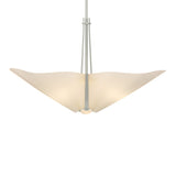 Kirigami Pendant 3 Light in Sterling by Hubbardton Forge