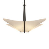 Kirigami Pendant 4 Light in Oil Rubbed Bronze by Hubbardton Forge