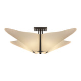 Kirigami Semi-Flush Mount in Oil Rubbed Bronze by Hubbardton Forge