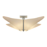 Kirigami Semi-Flush Mount in Vintage Platinum by Hubbardton Forge